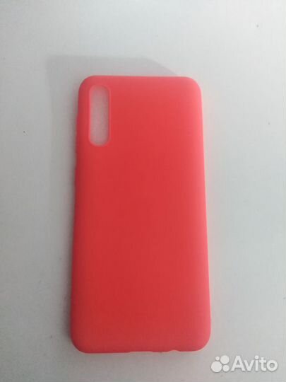 Новый силиконовый чехол накладка samsung A70