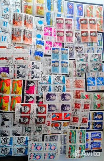 Коллекция Квартблоков Альбом Почтовые марки СССР