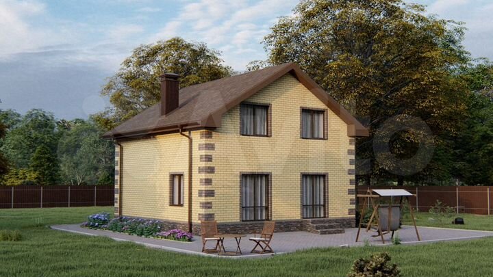 Дом 130 м² на участке 10 сот.