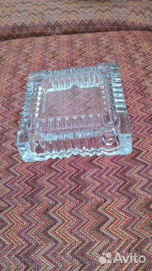 Хрустальная пепельница