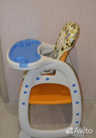 Стул для кормления 2в1 Babyton City