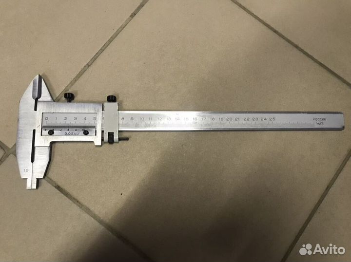 Штангенциркуль шц-2- 250 0,05 губки 60 мм