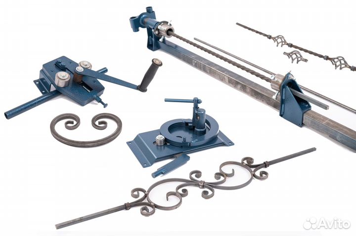 Набор станков холодной ковки Улитка Гнутик Торсион