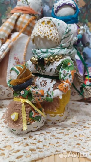 Кукла оберег Ведунья, Вербница и Берегиня