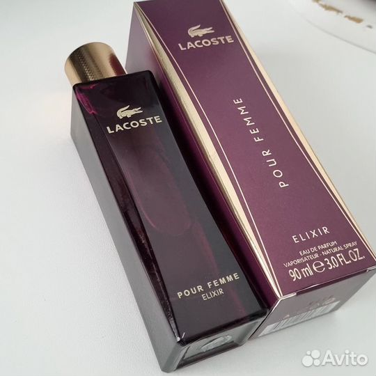 Lacoste Pour Femme Elixir 90 ml. духи парфюм