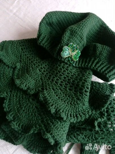 Берет и шарф