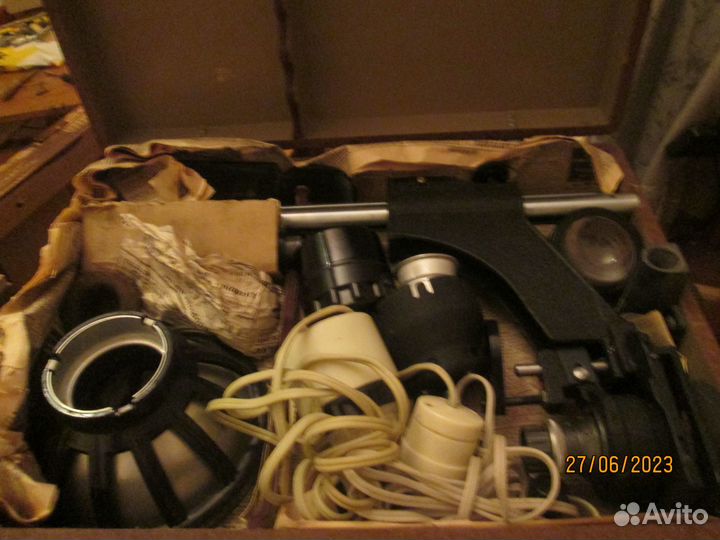 Фотоувеличитель упа-3 1963 г. + фотоэкспонометр