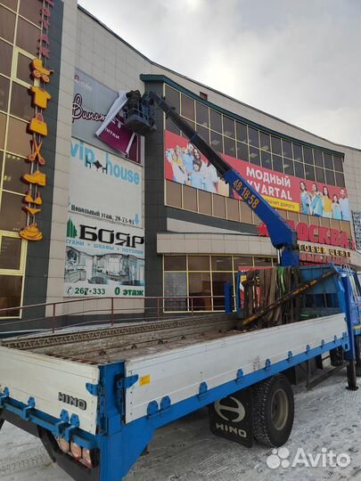 Кран-борт, эвакуатор