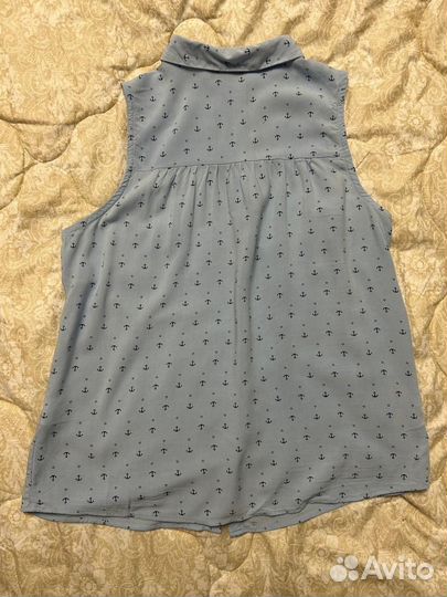 Блузка летняя без рукавов