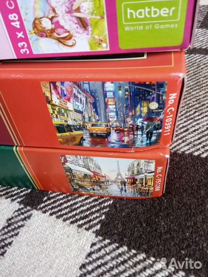 Пазлы 500, 1500