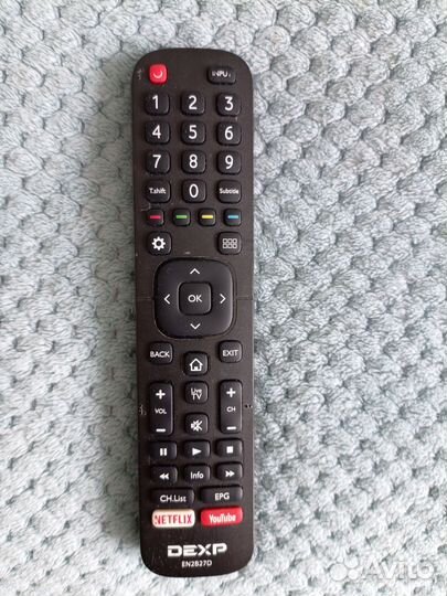 Пульт для телевизора dexp