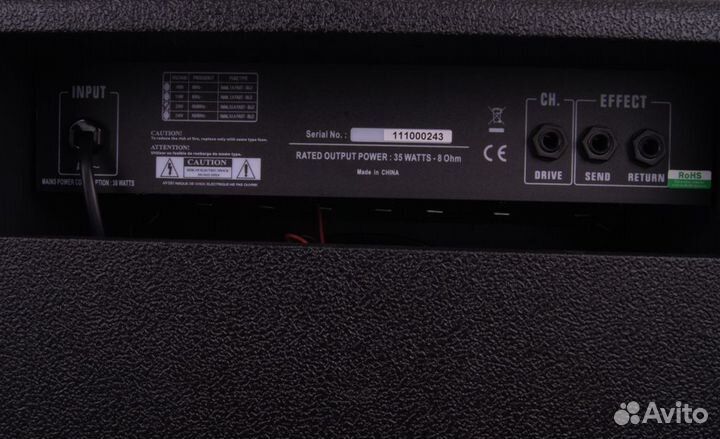 Гитарный комбоусилитель 35Вт Leem S35G