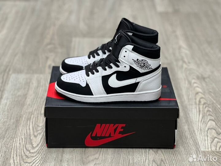 Кроссовки Air Jordan 1 Tuxedo (36-45)