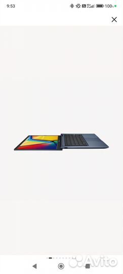 Ноутбук asus Vivobook 14 X1404ZA-I38128 1920x1080