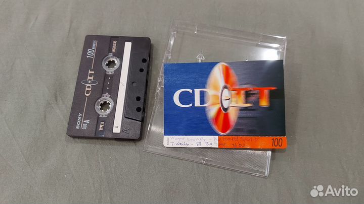 Аудиокассета sony cd-it 100min chrome
