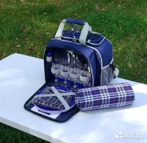 Набор для пикника с термосумкой на 4 персоны