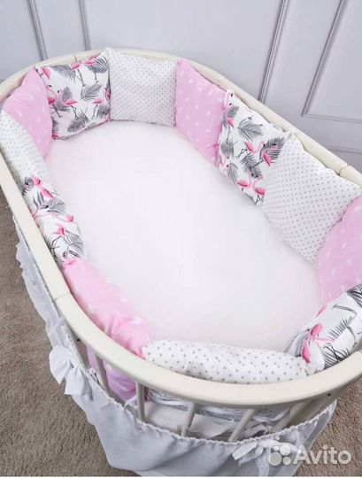 Новые Подушки Боротики для детской кроватки