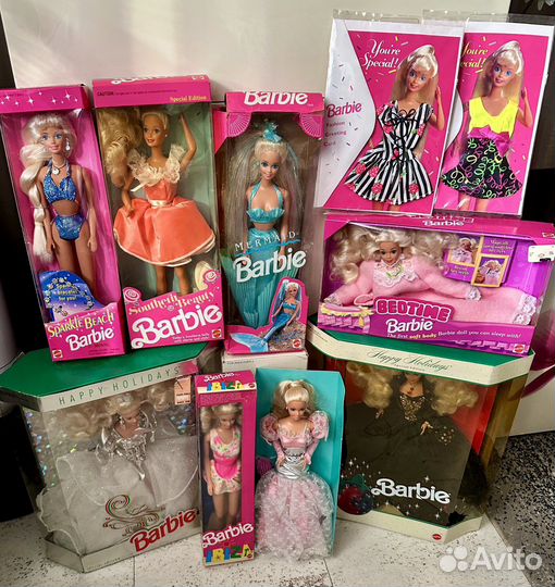 Кукла барби 90 х в коробке