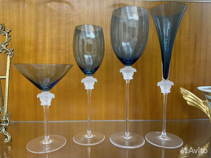 Бокалы versace medusa lumiere