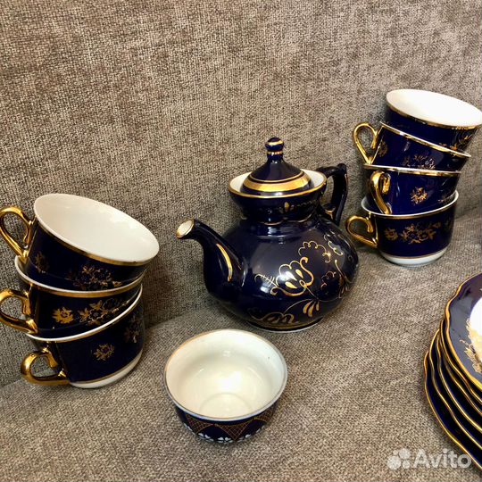 Сервиз столовый и чайный Дулёвский фарфор