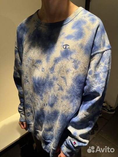 Свитшот Champion 2xl tie-dye Оригинал