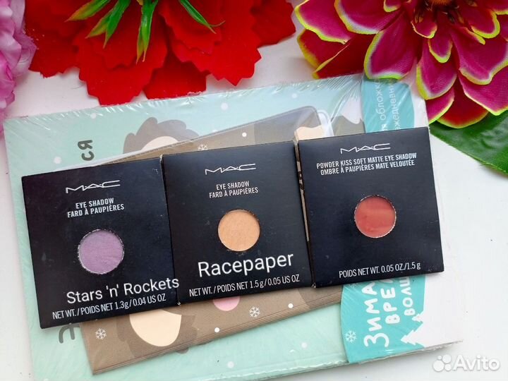 Mac тени, карандаш, помада,блеск для губ