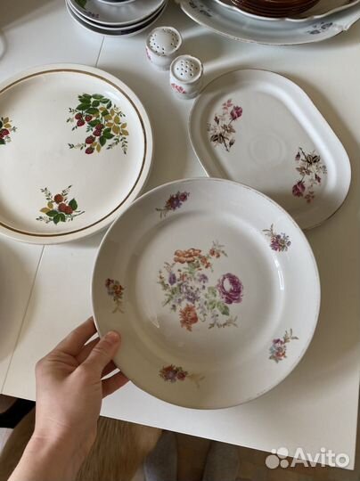 Ваза. Сервиз. Посуда. Винтаж. Статуэтки. СССР