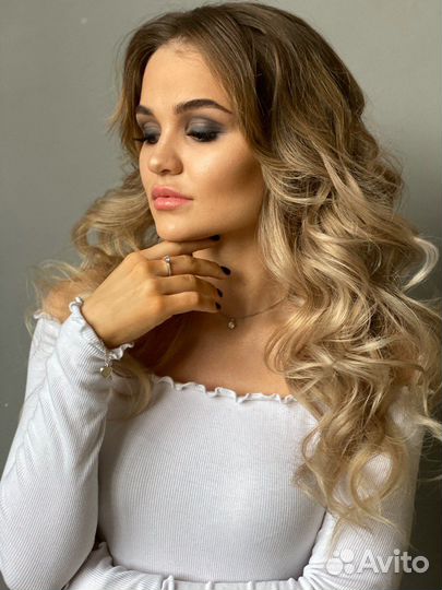 Макияж и прическа