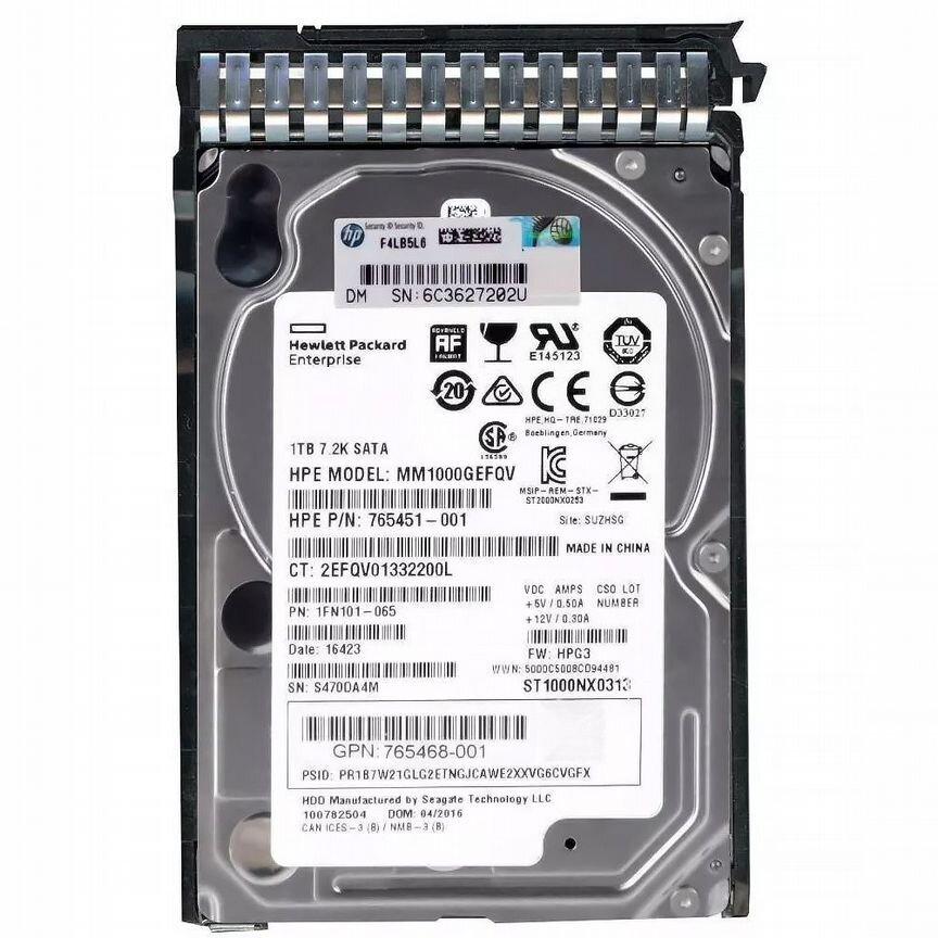 [MM1000GEFQV] Жесткий Диск Hp Mm1000gefqv 1tb SATA3 2,5" Hdd
