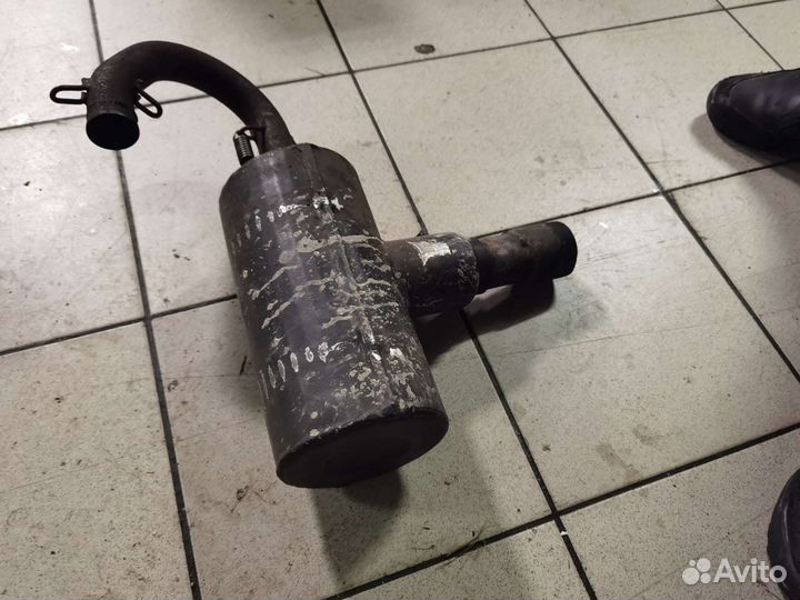 Глушитель polaris iq 440 400 r