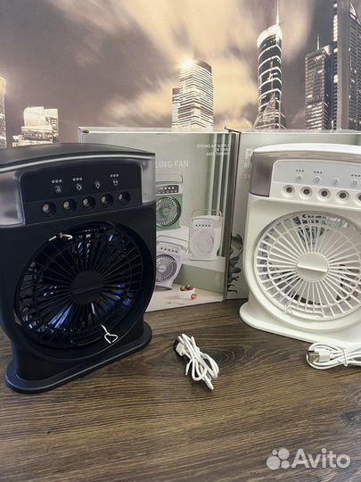 Мини вентилятор кондиционер увлажнитель воздуха
