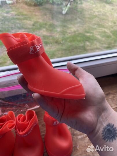 Ботинки доя собак размера XXL