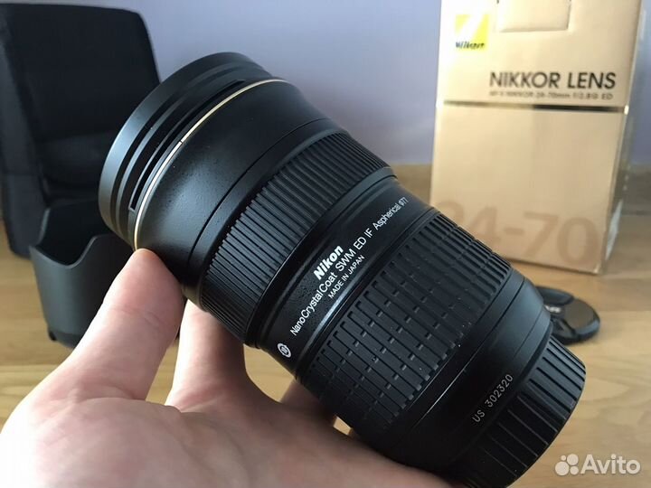 Nikon Afs 24-70mm f2.8G (как новый)