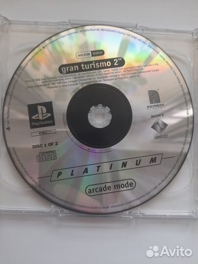 Gran turismo 2 ps 1 лицензия