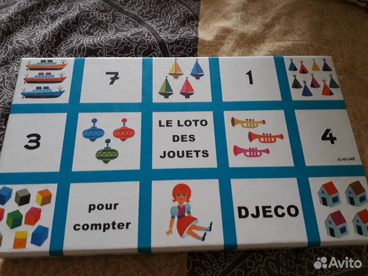 Математическое лото djeco