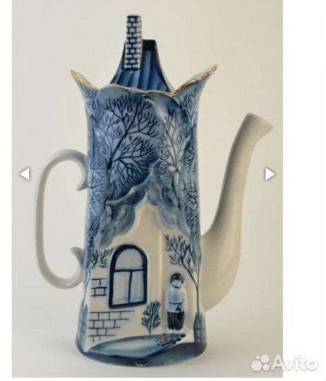 Чайник заварочный фарфоровый СССР