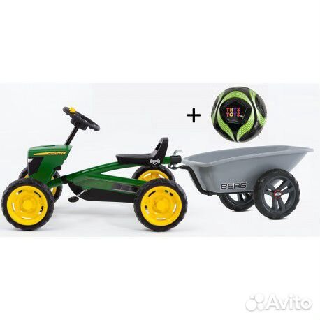 Веломобиль Berg Buzzy John Deere