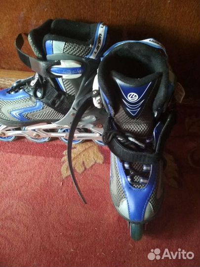 Раздвижные ролики и защита размер 33-36