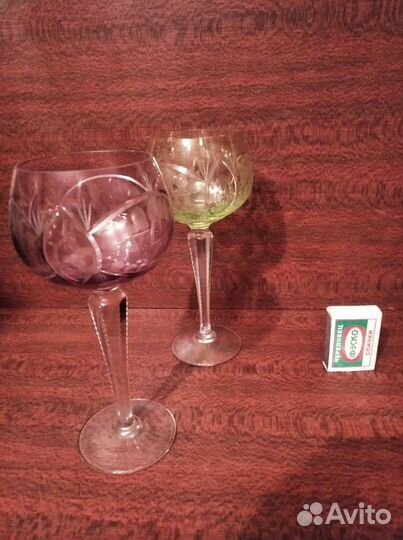 Фужеры хрустальные, Германия