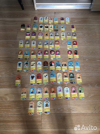 Коллекция карточек Гадкий Я магнит