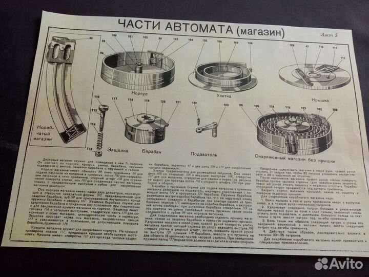 Плакаты на сувенир ппш-41 ркка ВОВ 40ые годы