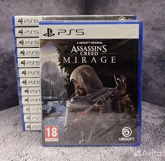 Assassin's Creed Mirage на PS5 Новый диск