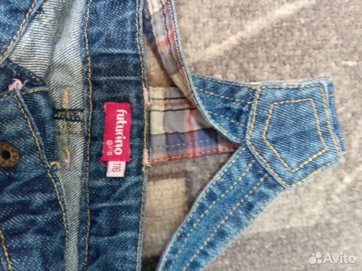 Джинсовый сарафан