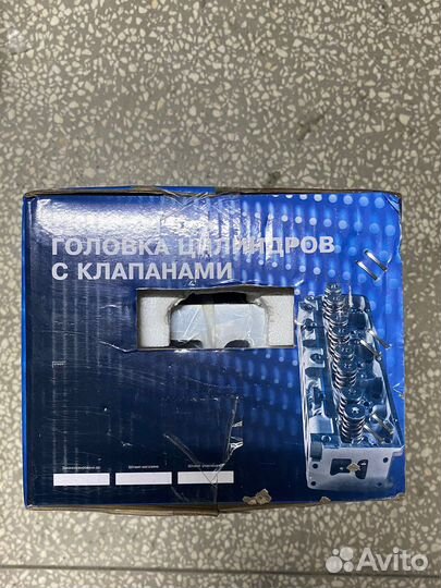 Головка блока цилиндров на газель