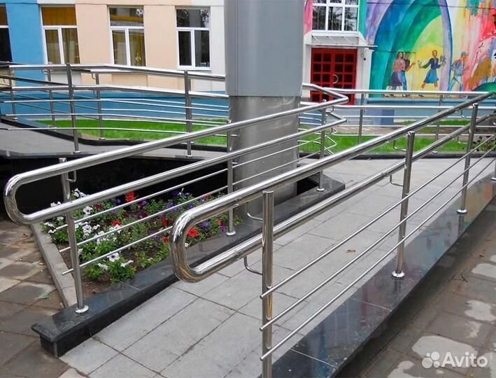 Перила из нержавеющей стали