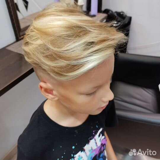 Стрижка и окрашивание волос