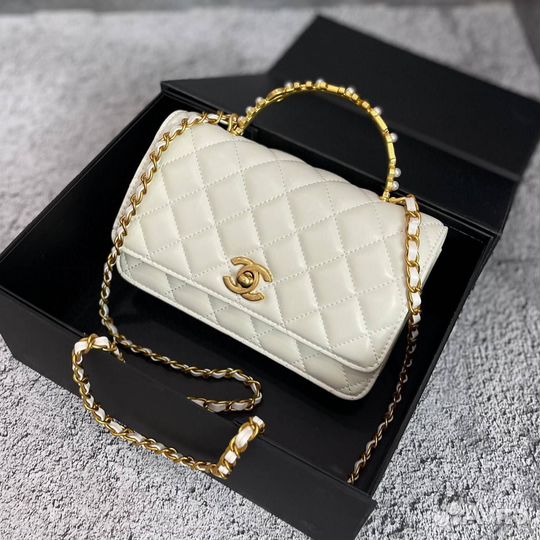 Сумка chanel, натуральная кожа, 3 цвета