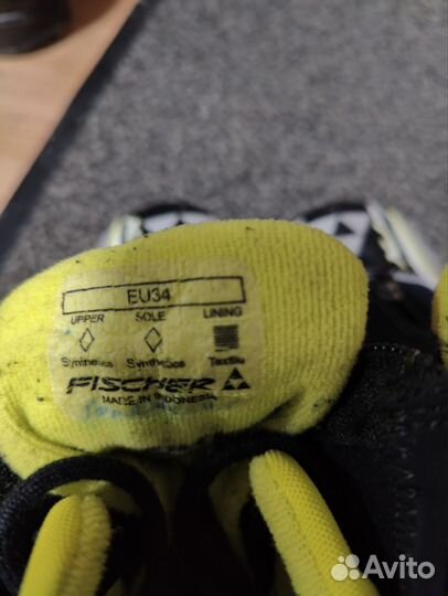 Лыжные ботинки fischer 34 размер