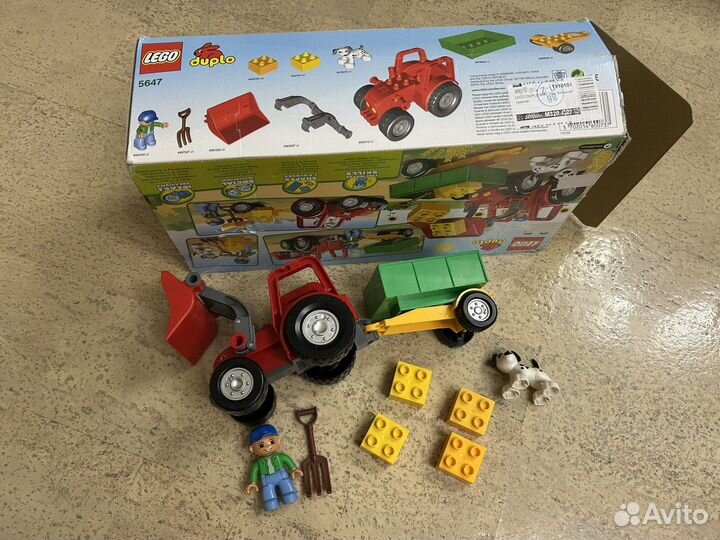 Лего 5647 Трактор Lego Duplo