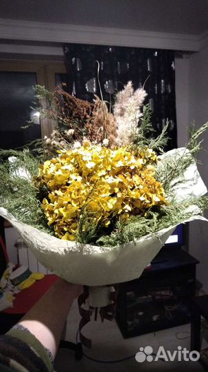 Букет из сухоцветов